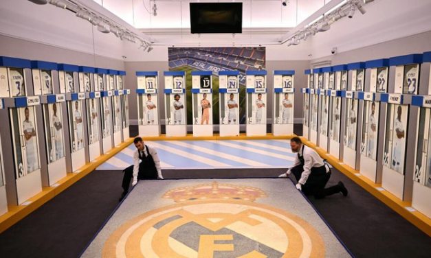 Real Madrid’s iconic lockers up for auction in London