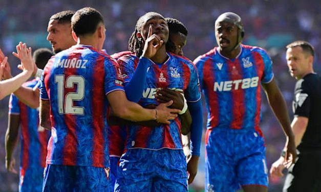 Eze fires Crystal Palace to historic FA Cup victory against Man City