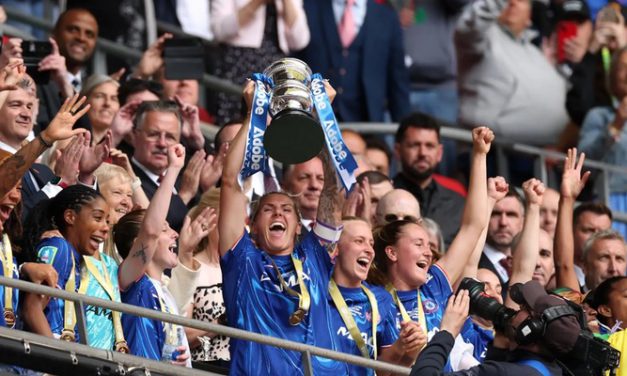 Chelsea crush Man United 3–0 to win Women’s FA Cup