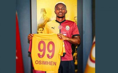 Victor Osimhen’s new Galatasaray jersey shatters all-time club sales records