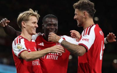 Arsenal make perfect title defence start with 3-0 demolition of Coventry