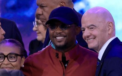 Samuel Eto’o backs Infantino amid backlash over FIFA presidency