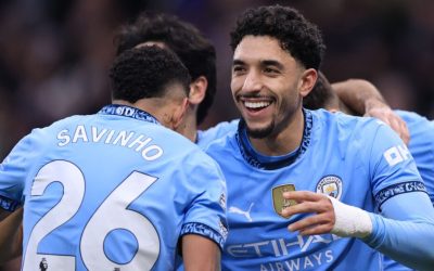 Tottenham plot double swoop for Man City duo Savinho, Marmoush