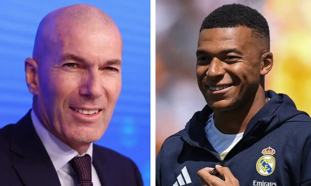 Mbappe relishes playing under Zidane