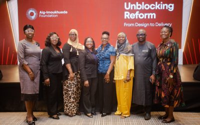 Aig-Imoukhuede Foundation rallies reform leaders to tackle implementation gaps