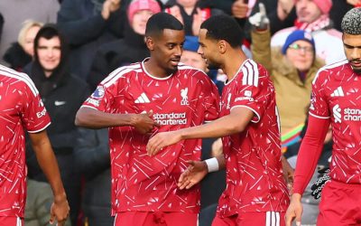 Isak scores as Liverpool beat Brighton to give Iraola first Anfield win