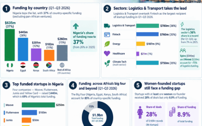 Nigeria reclaims Africa’s startup funding lead as investment hits $635m